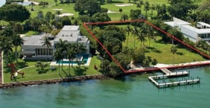 Plot on Indian Creek Island — the highest price ever recorded for vacant land in the neighborhood