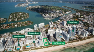 China City Construction Co. acquired the site at 6747 Collins Ave. in Miami Beach.