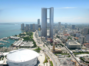 PMG’s tower will be taller than the Empire World Towers once proposed for the same site: