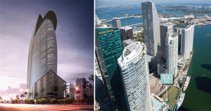 This 69-story condo is proposed at 300 Biscayne Boulevard Way in Miami